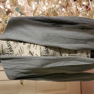 MPG MONCETTA PERFORMANCE GEAR GRAY CARDIGAN  SZ S